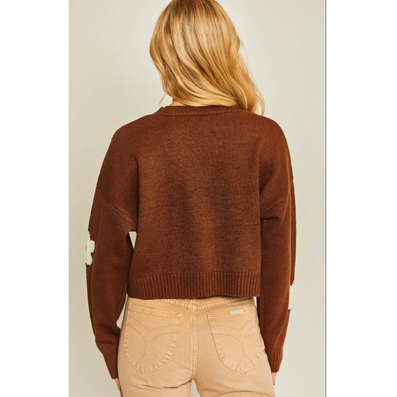 Floral print cardi S M L - Picture 3 of 6